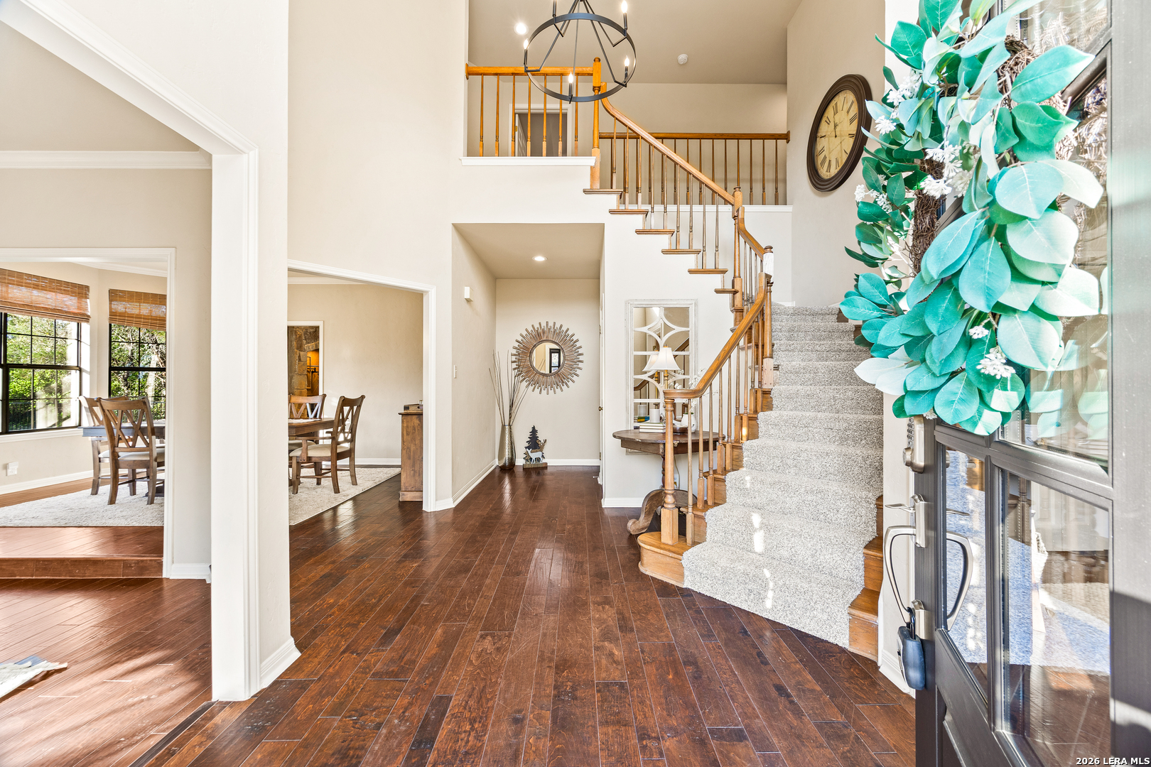 31586 Scarteen Fair Oaks Ranch, TX 78015 - Photo 10 of 67 a view of entryway with wooden floor