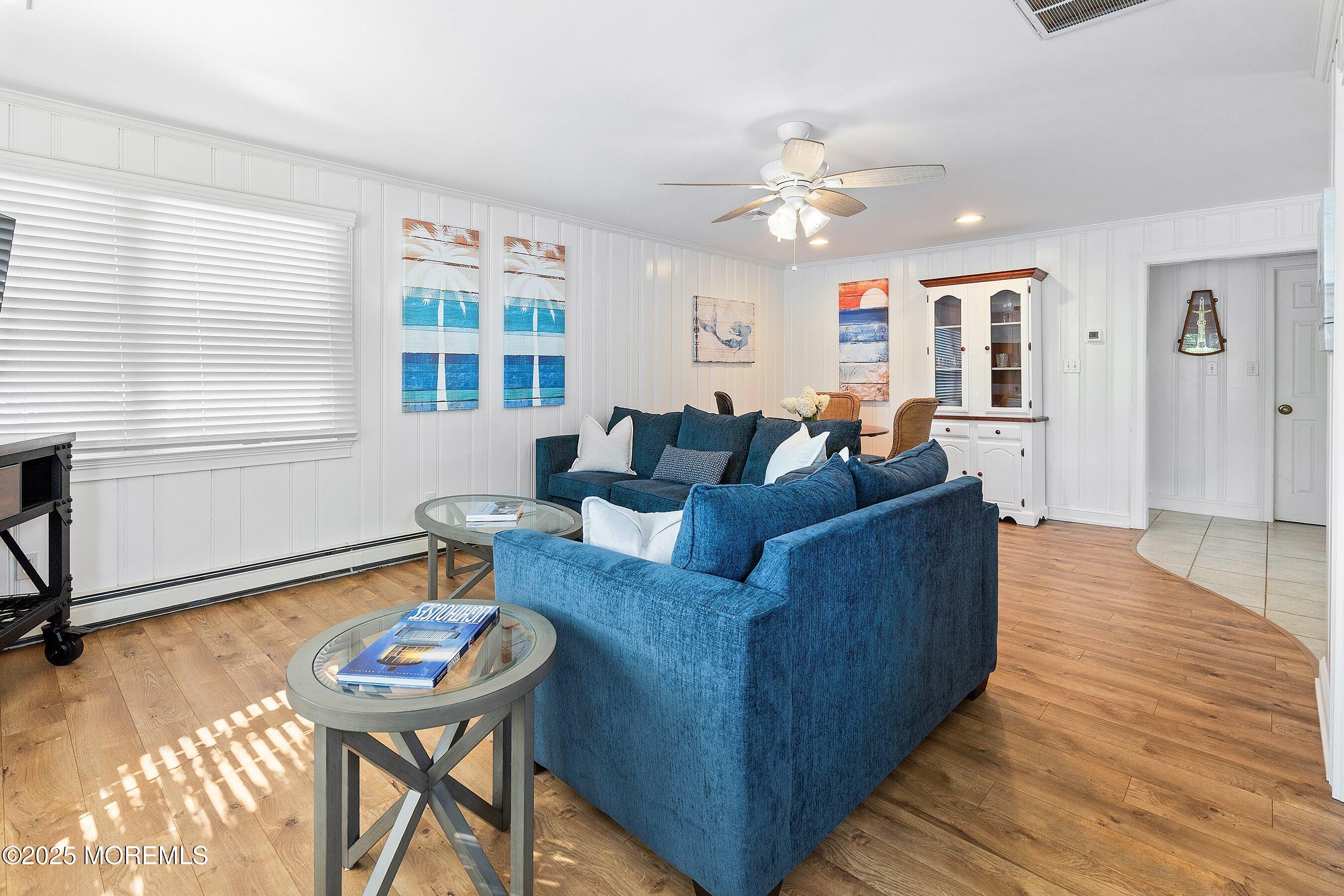 2003 Bay Boulevard Lavallette, NJ 08735 - Photo 13 of 31 a living room with furniture and a wooden floor