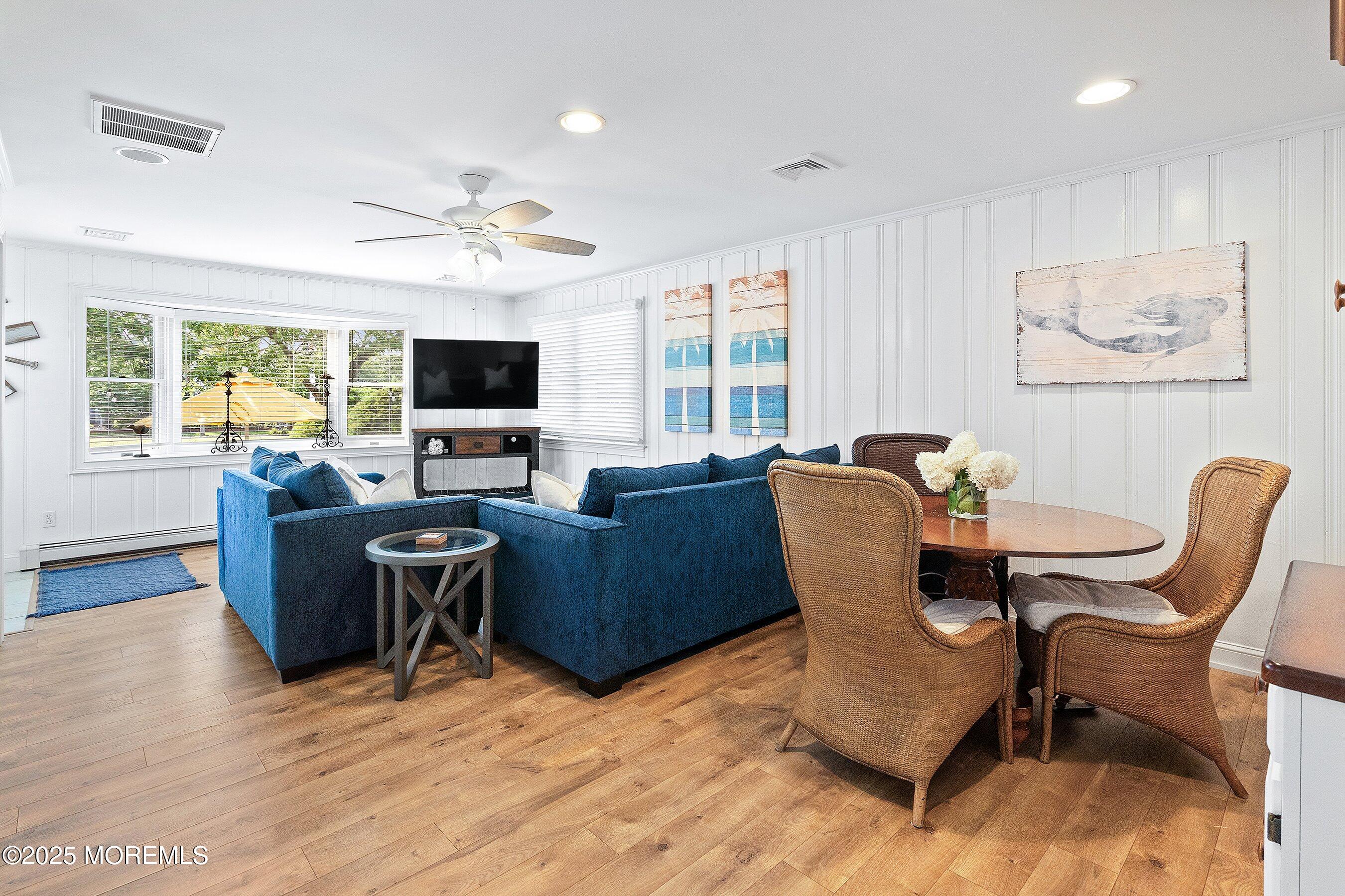 2003 Bay Boulevard Lavallette, NJ 08735 - Photo 14 of 31 a view of a livingroom with furniture window and wooden floor