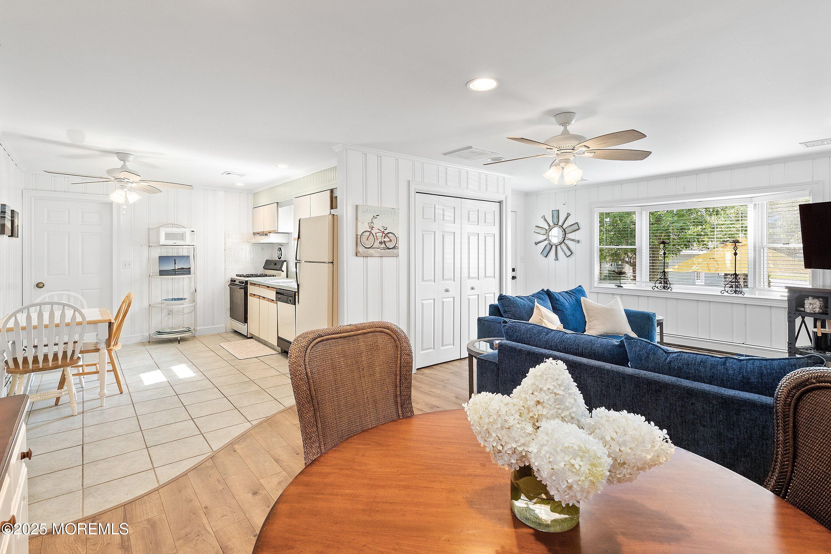 2003 Bay Boulevard Lavallette, NJ 08735 - Photo 16 of 31 a living room with furniture and a large window
