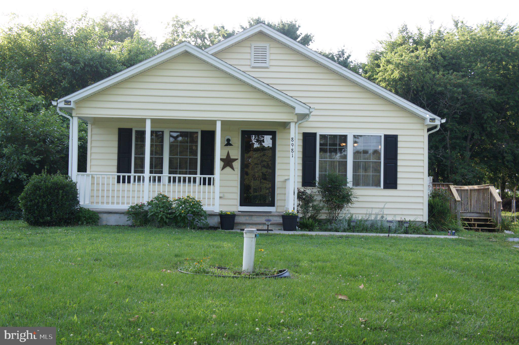 8981 Sharptown Road Laurel, DE 19956 - Photo 2 of 34 Charming yellow home with lush greenery.