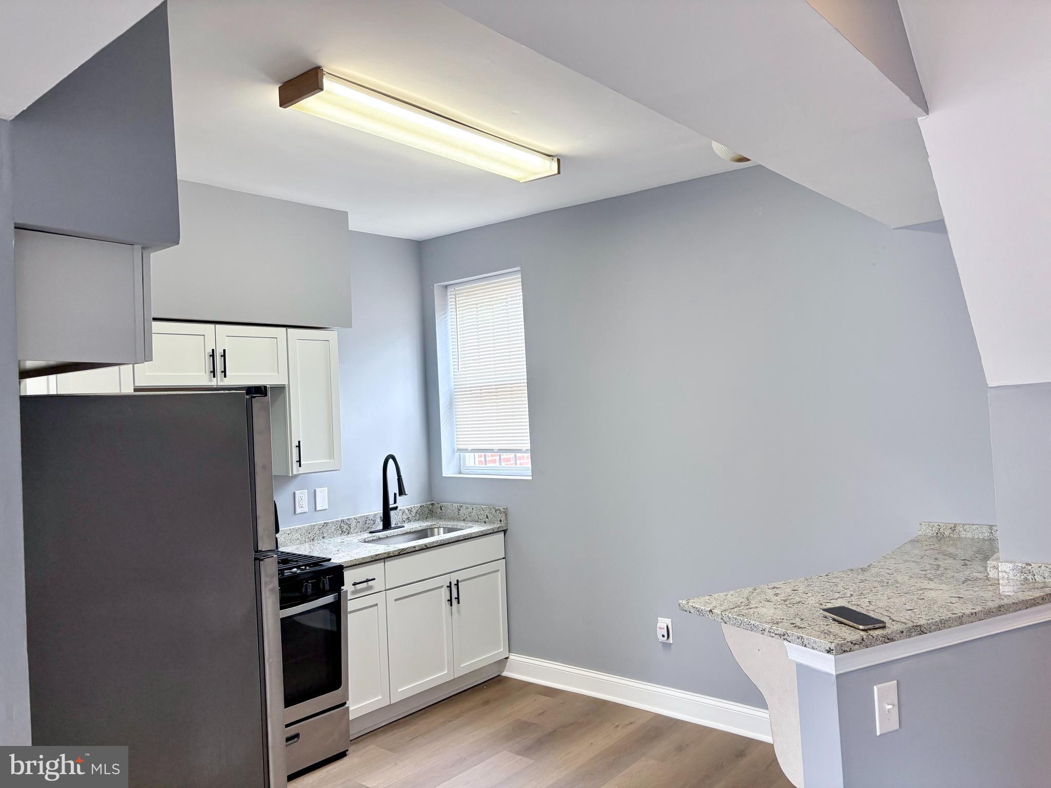 32 South Fulton Avenue, Unit 2 Baltimore, MD 21223 - Photo 2 of 14 Renovated Kitchen