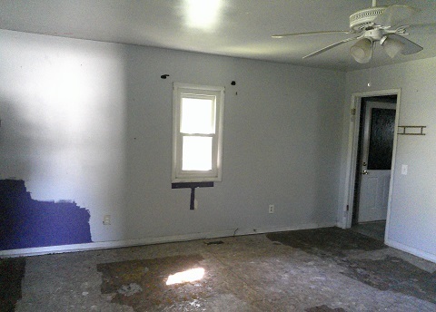 222 South Iowa Street Atwood, IL 61913 - Photo 6 of 11 an empty room with windows and fan