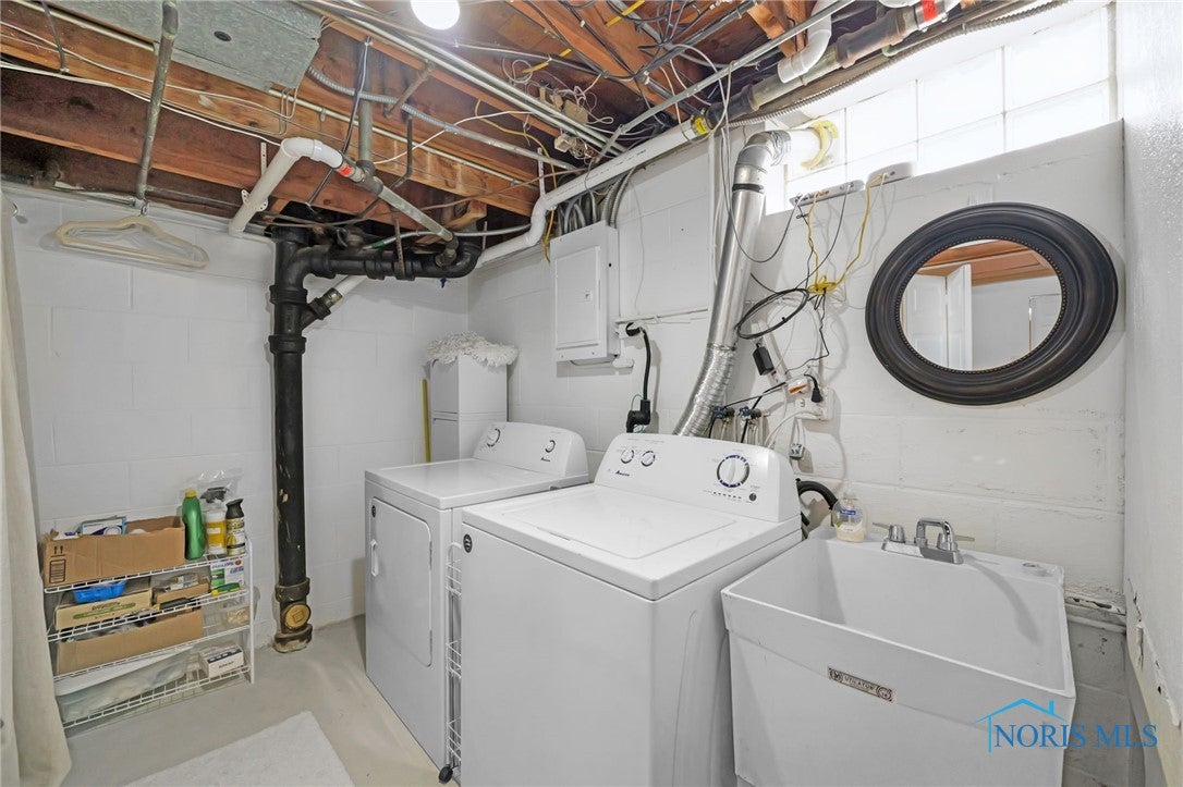 2324 Secor Road Toledo, OH 43606 - Photo 26 of 33 Bsmt Laundry also has shower