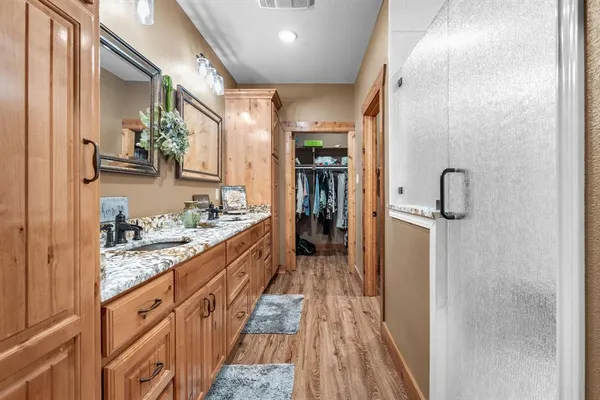 a bed room with a bed and a window