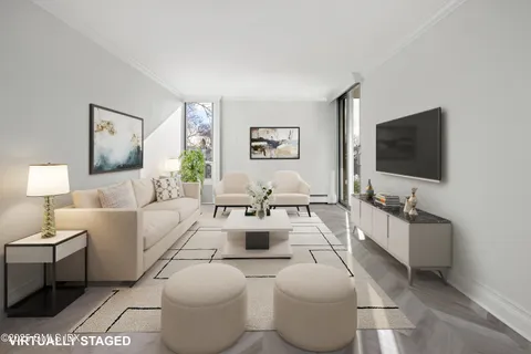a view of a kitchen with a sink