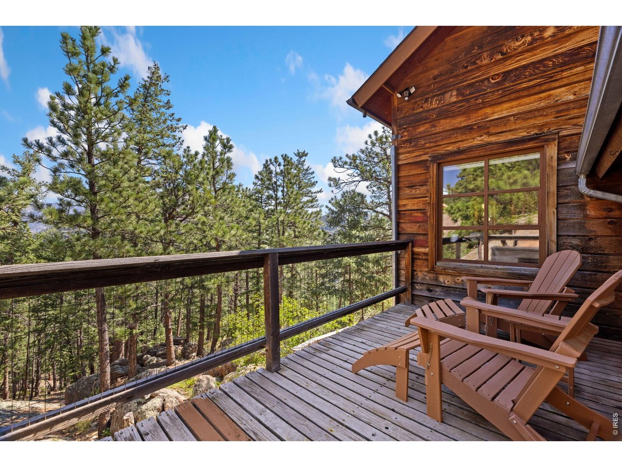 128 Elk Road Lyons, CO 80540 - Photo 31 of 50 Front deck