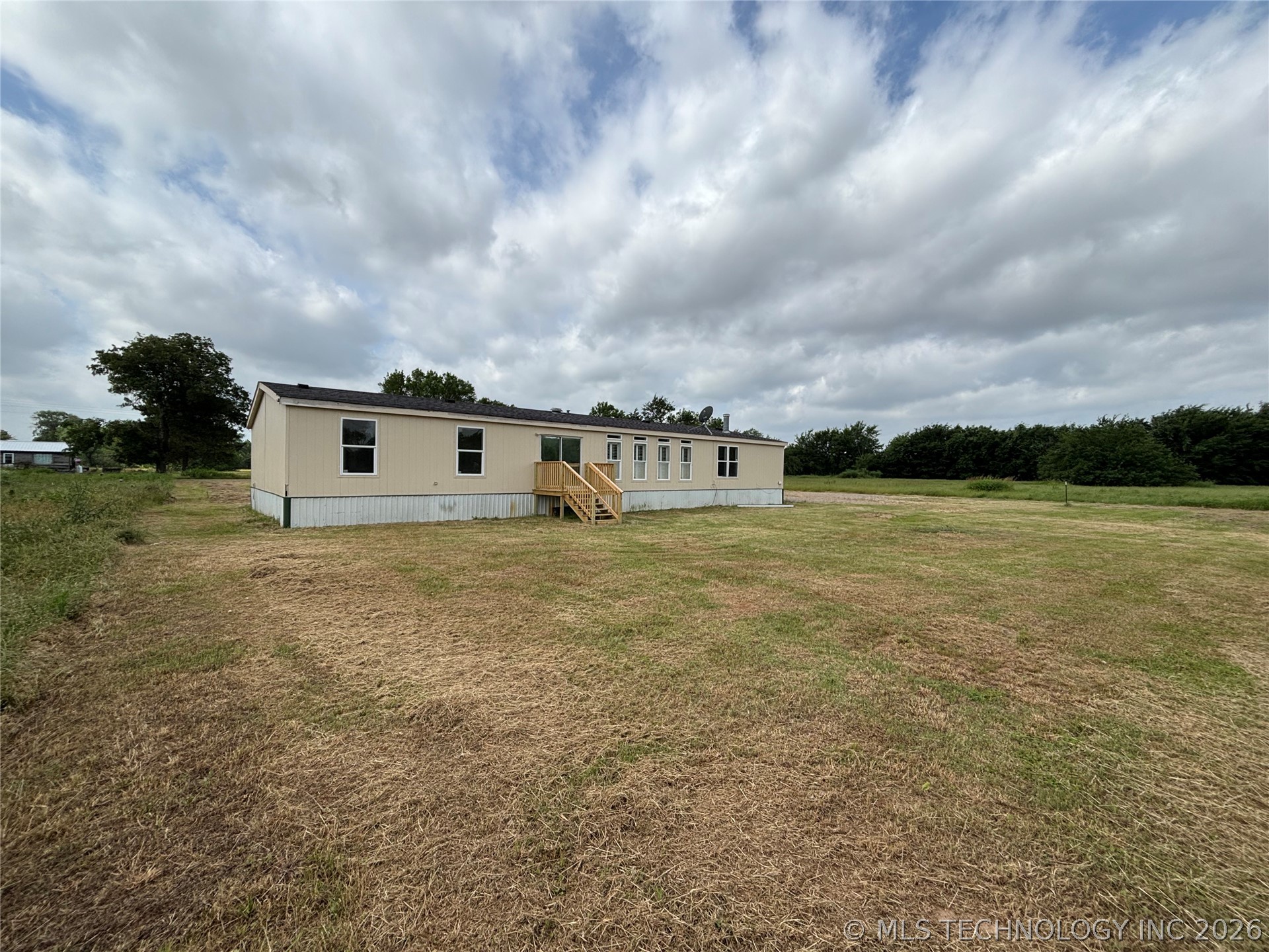 5387 Hendrix Road Hendrix, OK 74741 - Photo 43 of 51 Rear of the home