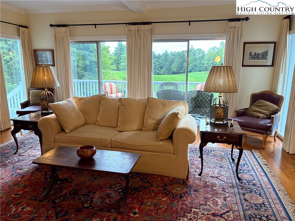 638 Ridge Road Glade Valley, NC 28627 - Photo 9 of 35 a living room with furniture and a window