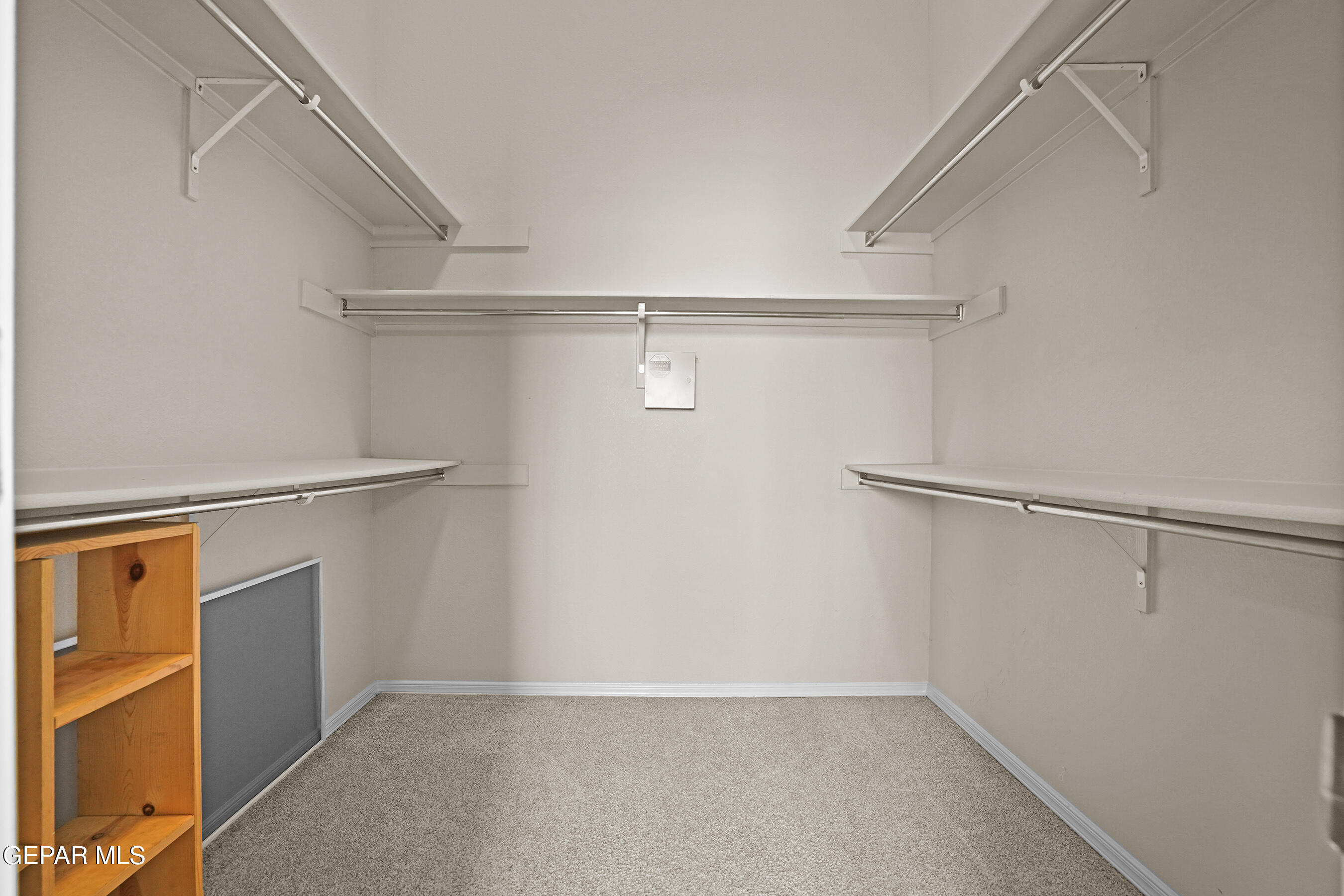 11265 Cattle Ranch Street El Paso, TX 79934 - Photo 23 of 44 a view of an empty walk in closet