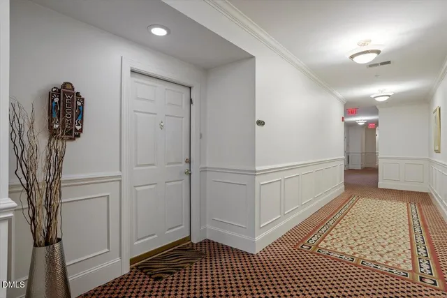 a view of a walk in closet