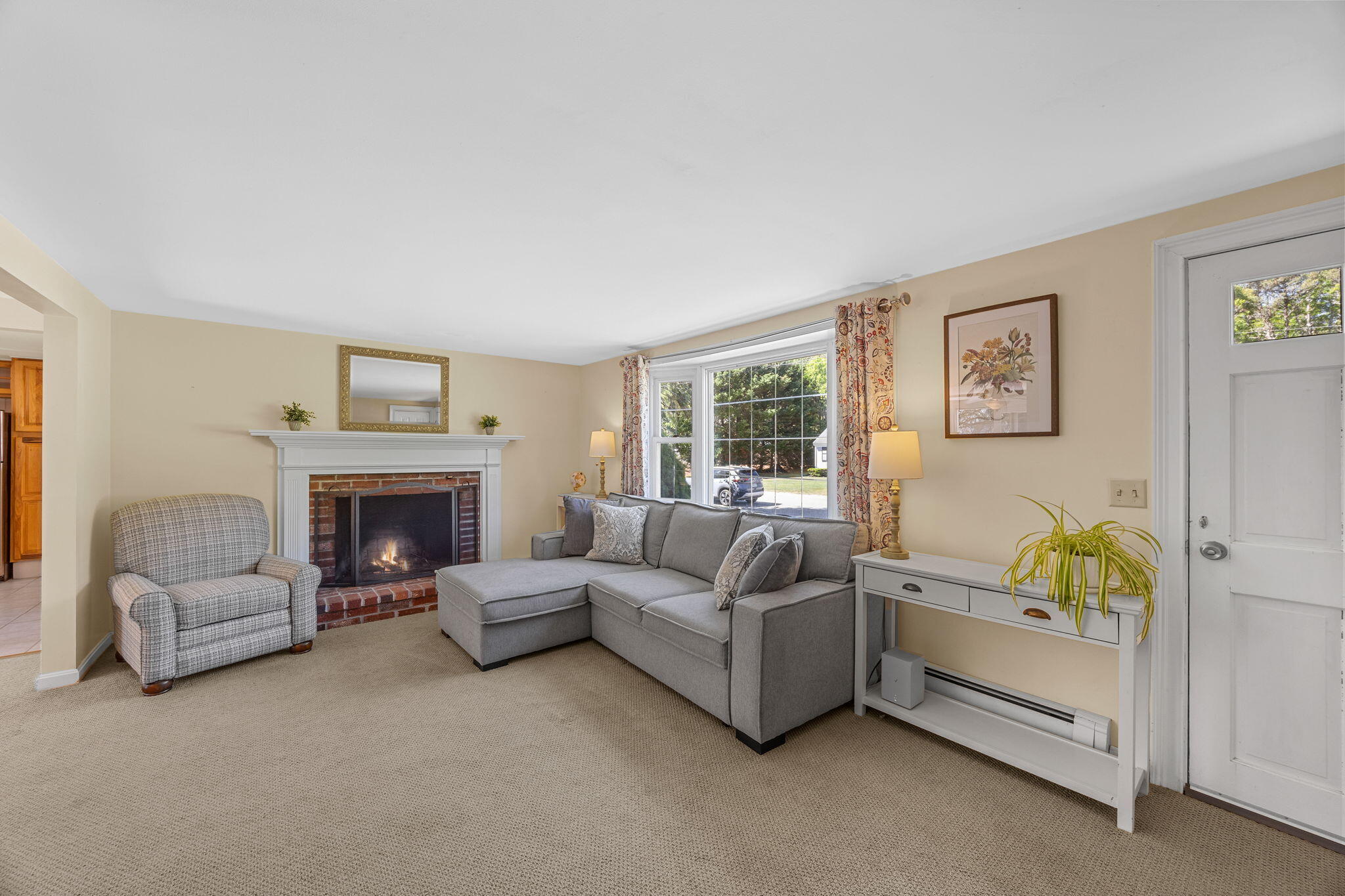74 Taft Road West Yarmouth, MA 02673 - Photo 11 of 31 living room fireplace