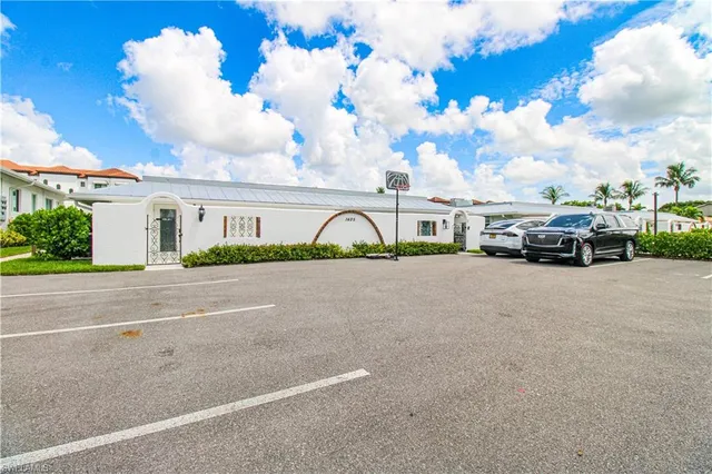 a car parked on the side of the road