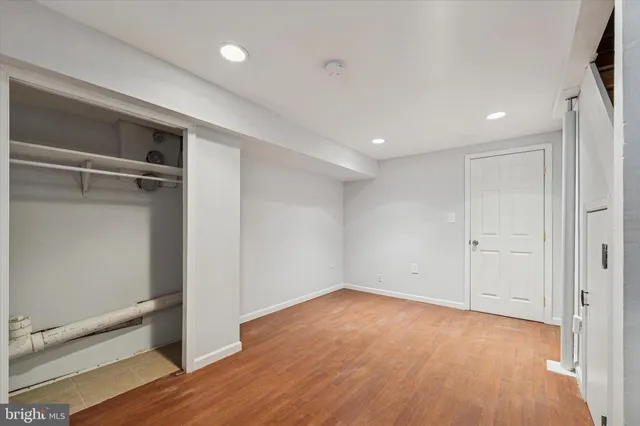 a view of empty room