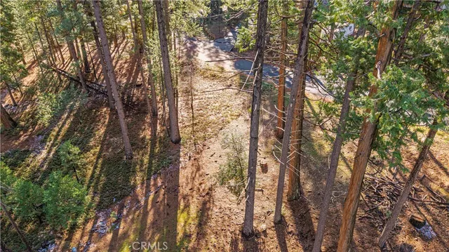 a backyard of a house