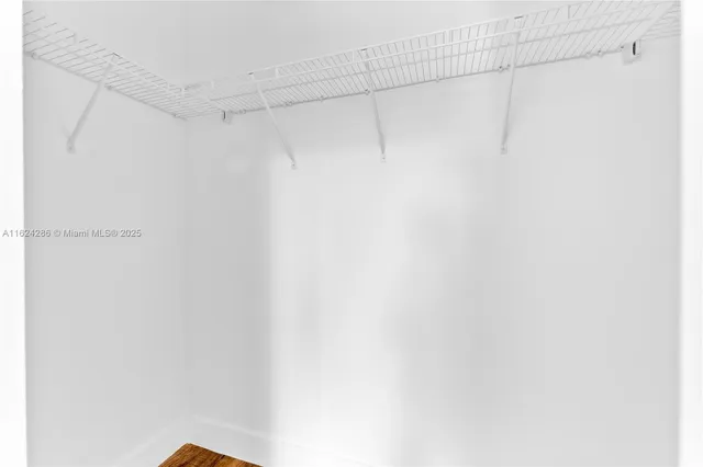 a view of a small space