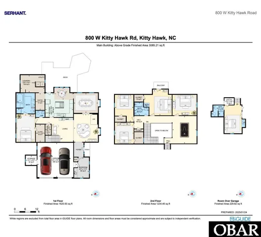 $718,000 | 800 West Kitty Hawk Road, Kitty Hawk, NC 27949