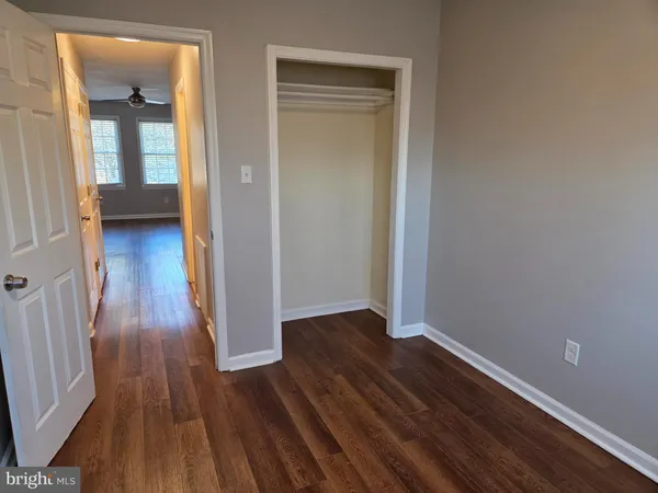 wooden floor in a gallery