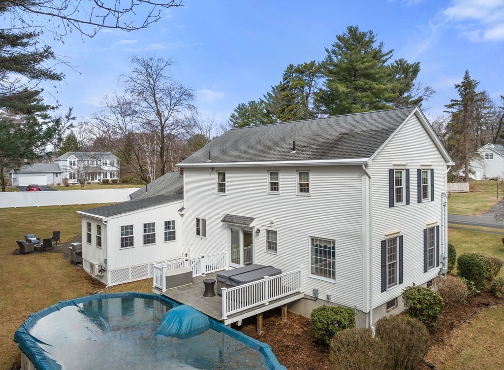 5 Blueberry Ridge Westfield, MA 01085 - Photo 24 of 34 a white house covered with tall trees