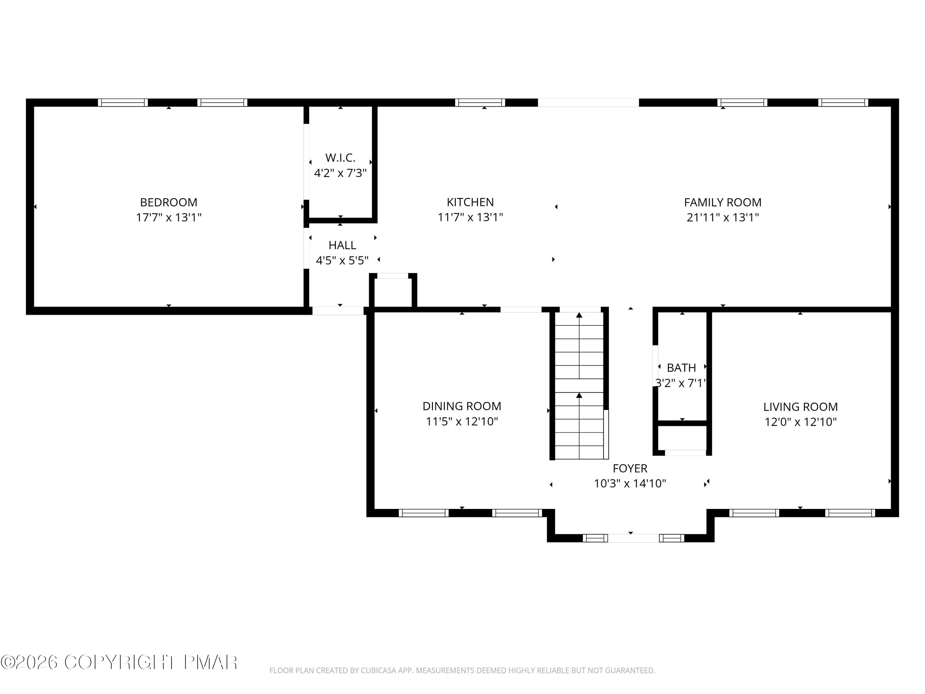 153 Totteridge Road Bushkill, PA 18324 - Photo 42 of 45 Floor Plan 1st Floor