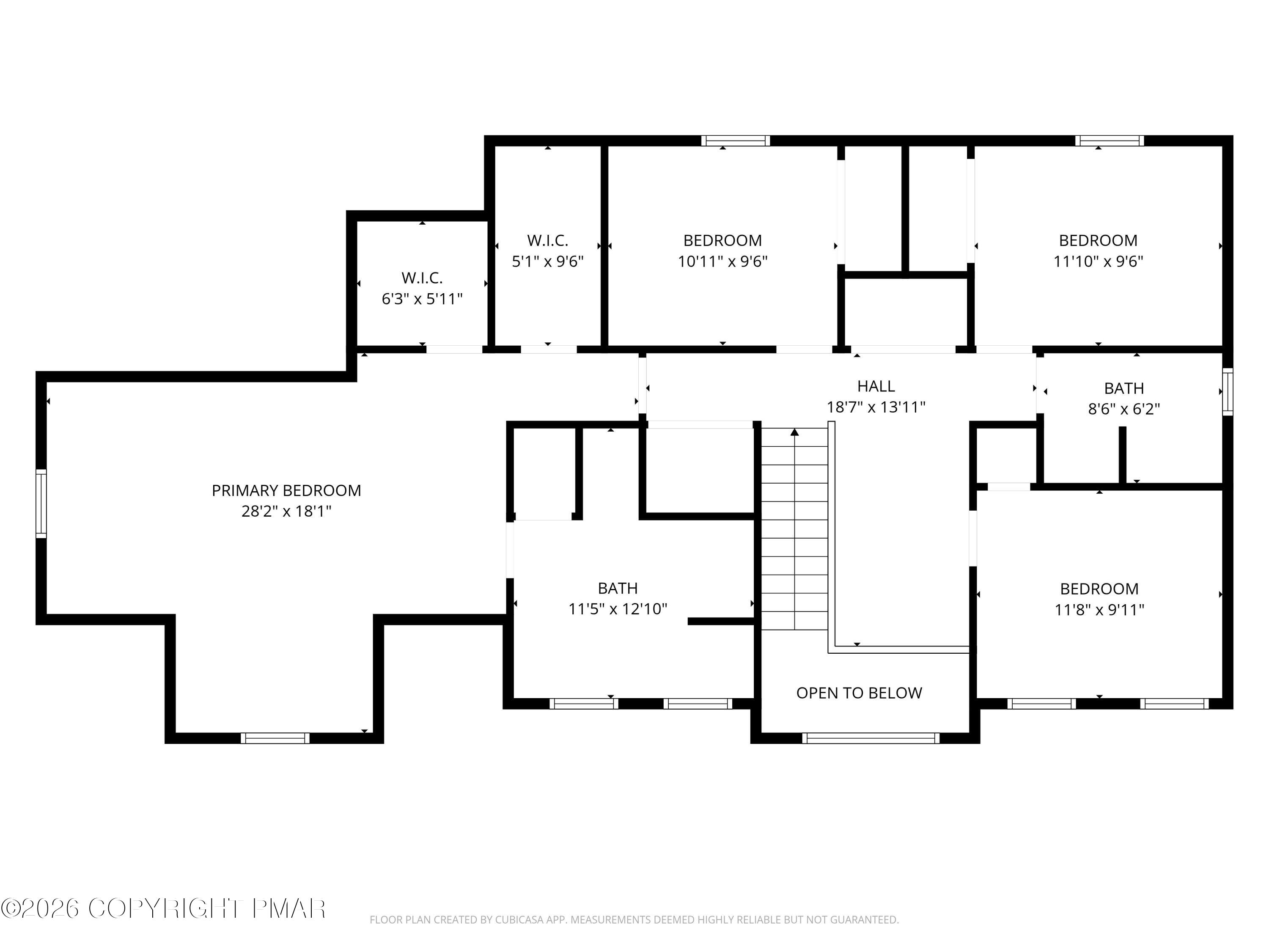 153 Totteridge Road Bushkill, PA 18324 - Photo 43 of 45 Floor Plan 2nd Floor