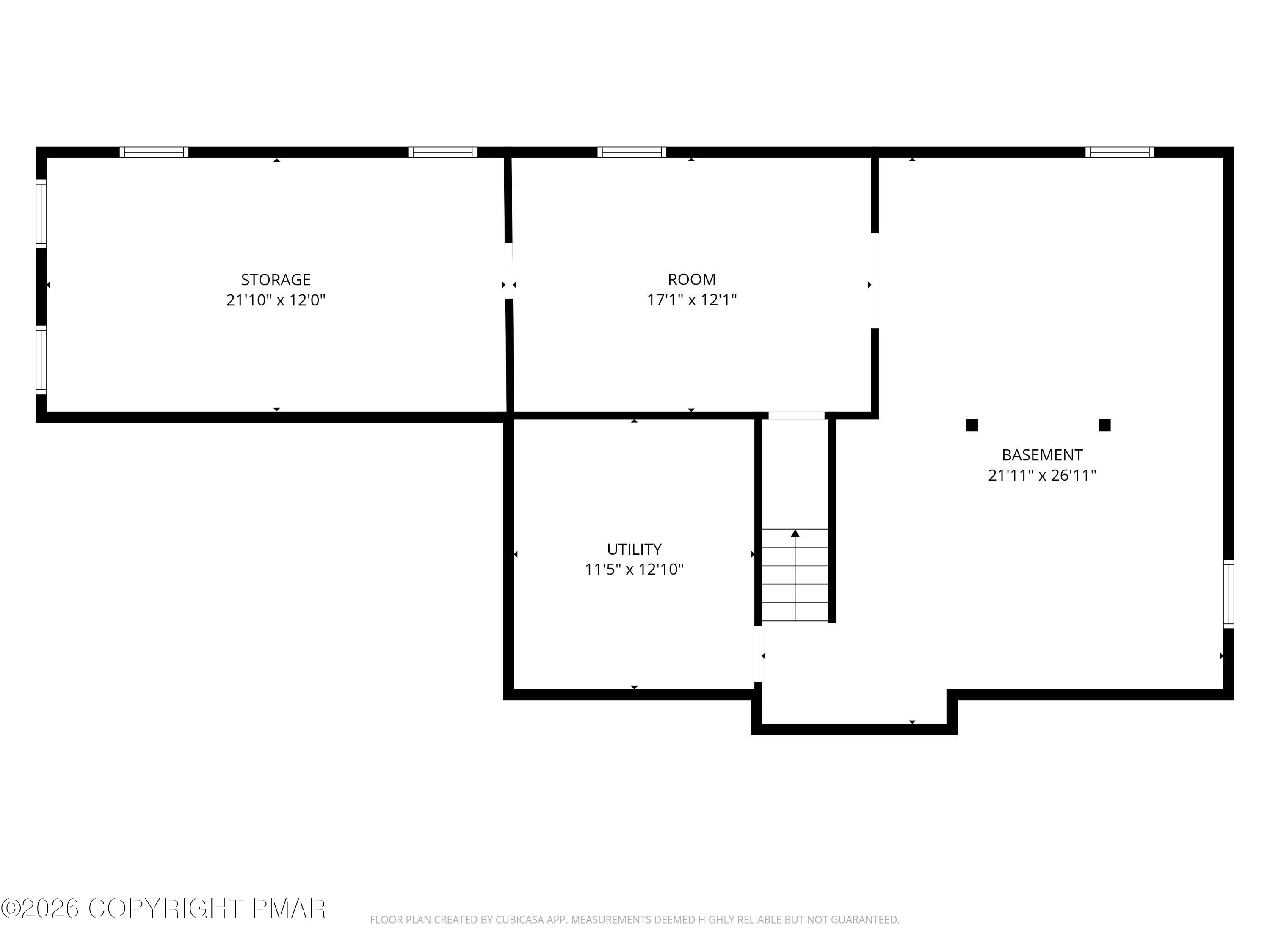 153 Totteridge Road Bushkill, PA 18324 - Photo 44 of 45 Floor Plan Basement