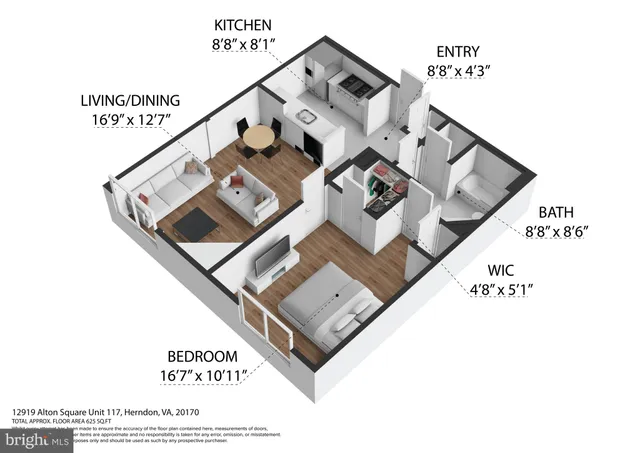 $279,900 | 12919 Alton Square, Unit 117, Herndon, VA 20170