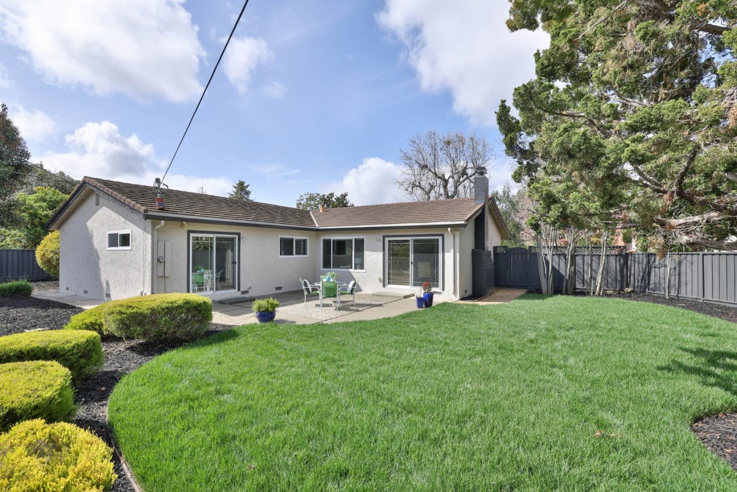 148 Jacinto Way Sunnyvale, CA 94086 - Photo 19 of 27 a front view of house with yard and outdoor seating