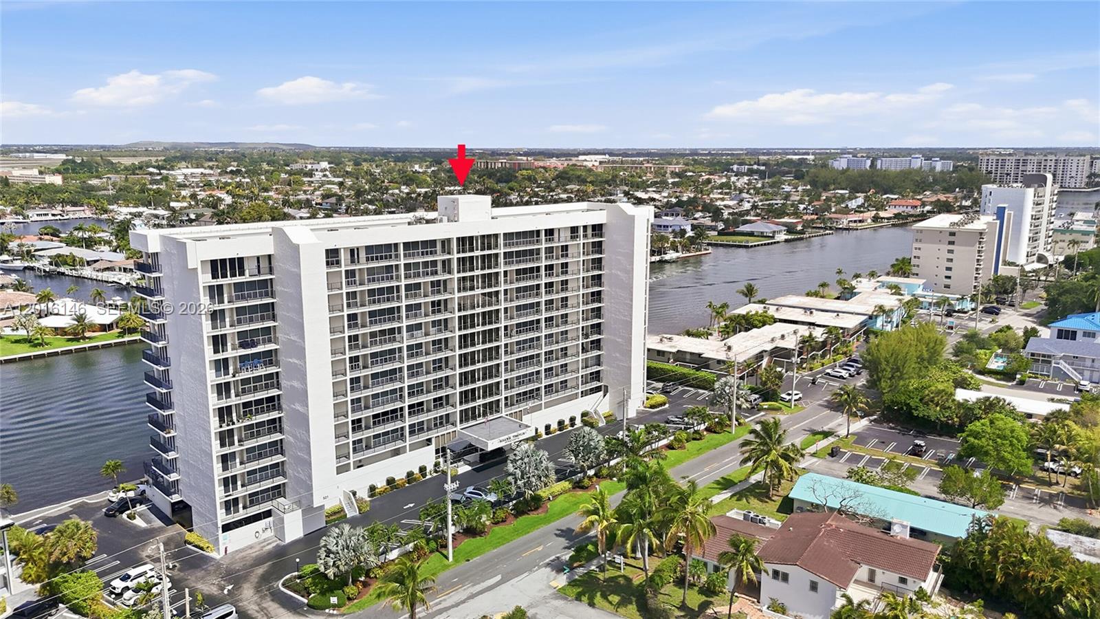 521 North Riverside Drive, Unit 606 Pompano Beach, FL 33062 - Photo 47 of 50 a view of a city