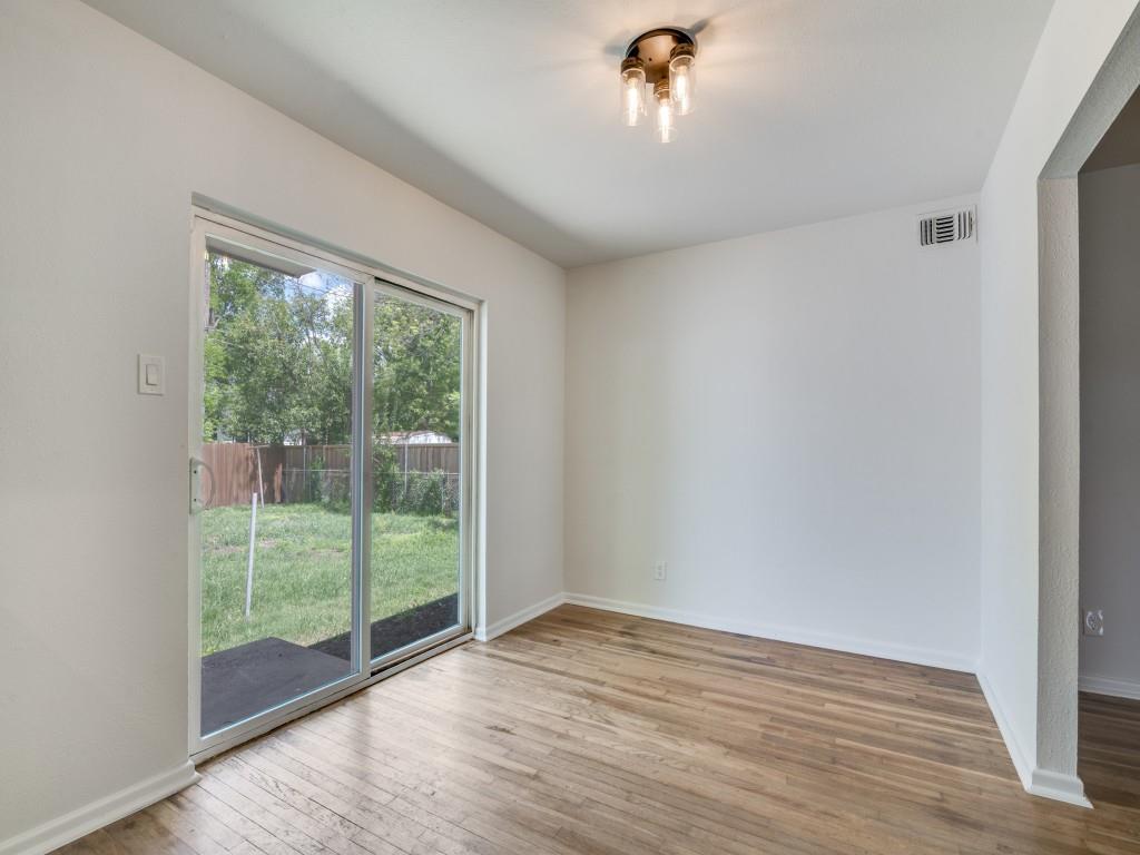 2315 Inadale Avenue Dallas, TX 75228 - Photo 19 of 36 a view of a room with wooden floor and balcony