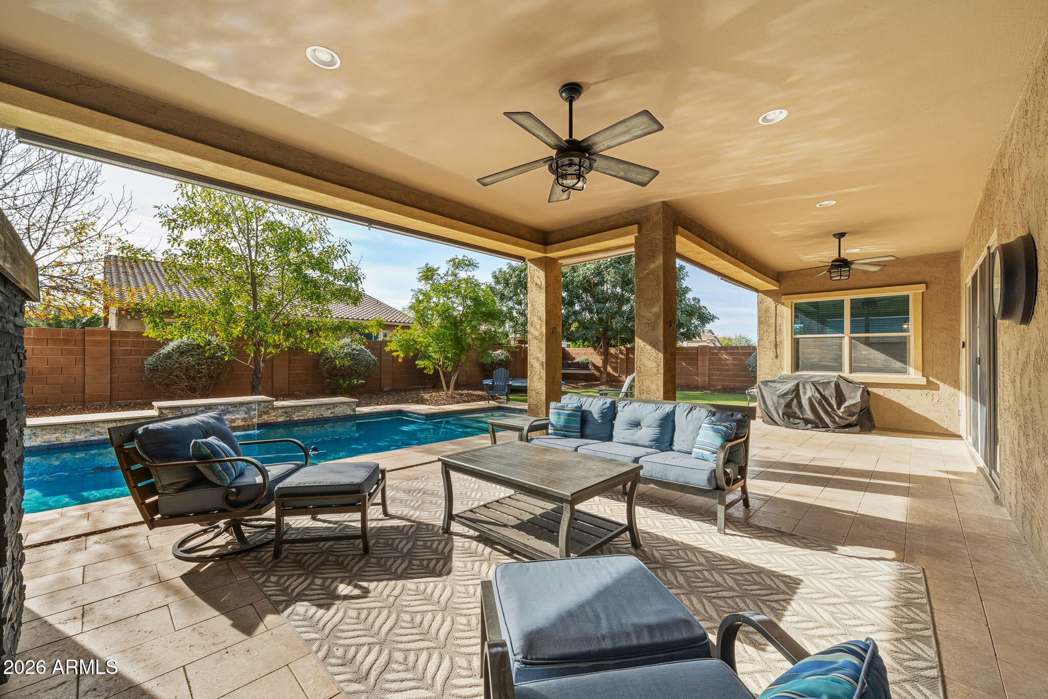 3921 East Chestnut Lane Gilbert, AZ 85298 - Photo 15 of 18 a outdoor space with lots of tables and chairs