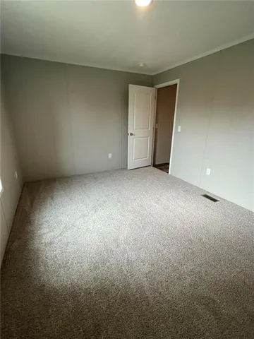 a view of empty room