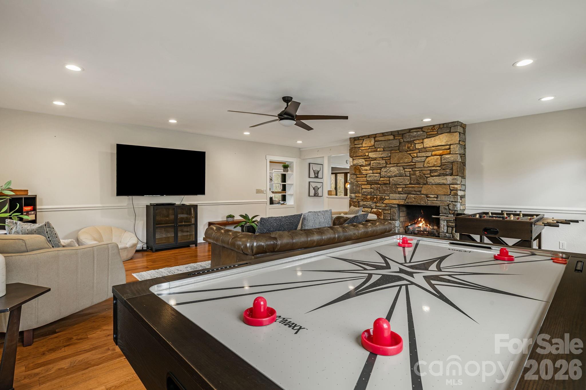 1236 Upper Brush Creek Road Fairview, NC 28730 - Photo 21 of 48 a very nice looking living room with a flat screen tv