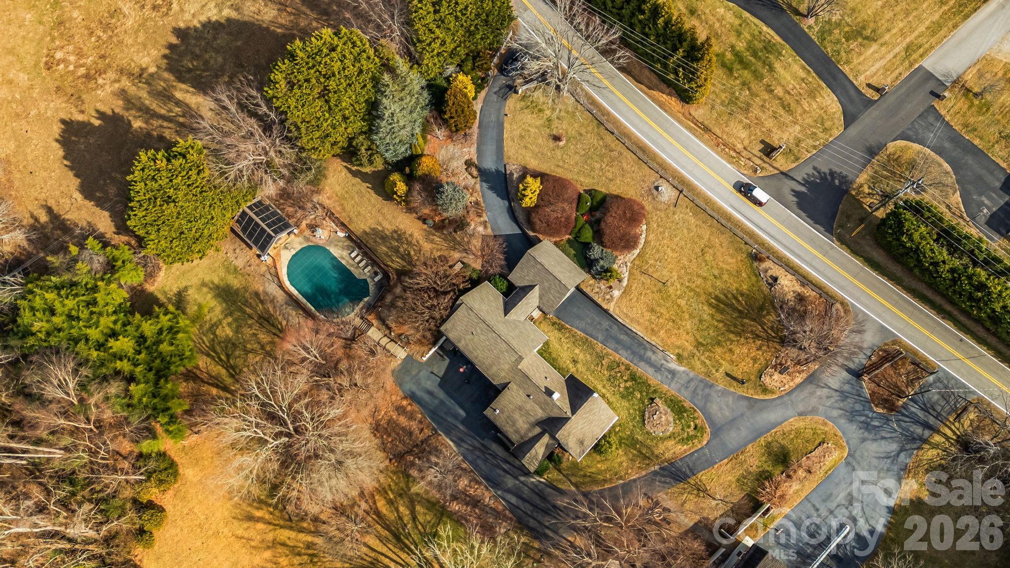 1236 Upper Brush Creek Road Fairview, NC 28730 - Photo 7 of 48 a view of swimming pool with a patio