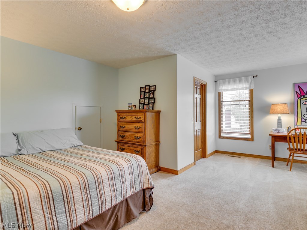 876 Hunter Ridge Circle Fairlawn, OH 44333 - Photo 21 of 35 Bedroom 4 is extra large with walk in closet, sitting or study area and easy access to over the garage storage