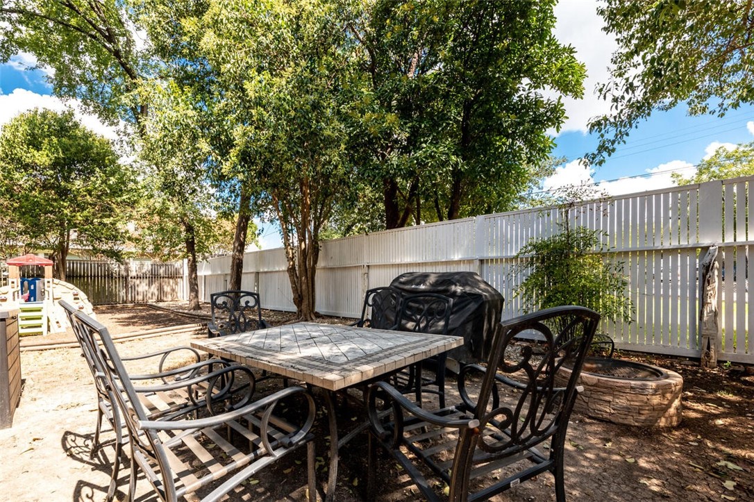 2001 Gorman Avenue Waco, TX 76707 - Photo 47 of 53 a backyard of a house with table and chairs