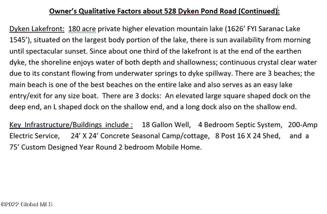 $1,318,000 | 528 Dyken Pond Road, Berlin, NY 12138