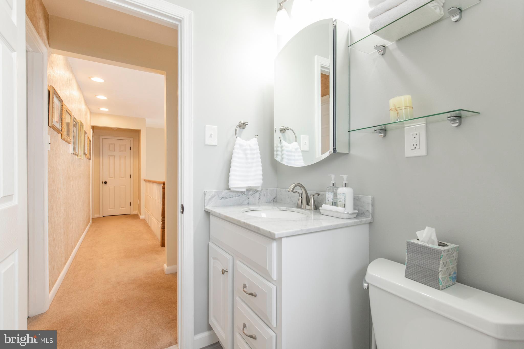 338 Glen Ridge Road Havertown, PA 19083 - Photo 22 of 40 Updated Hall Bath