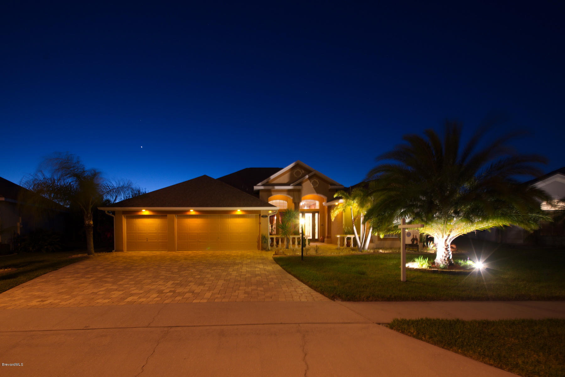 3965 Waterford Drive Rockledge, FL 32955 - Photo 2 of 50 Twilight Front