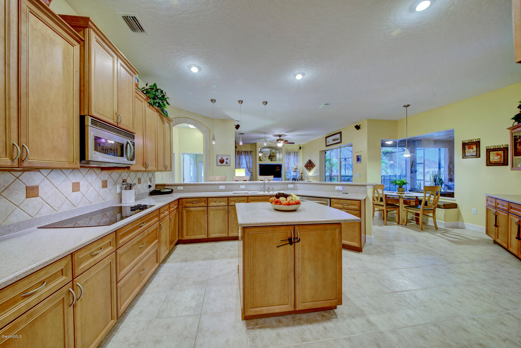 3965 Waterford Drive Rockledge, FL 32955 - Photo 12 of 50 Kitchen with Island