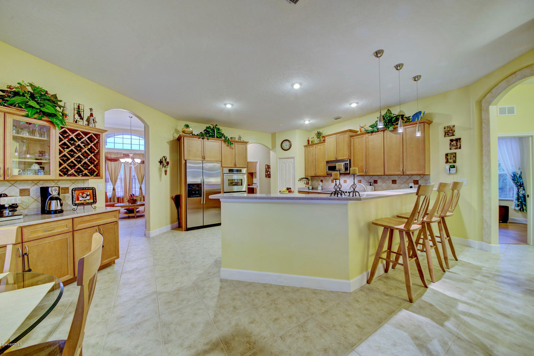 3965 Waterford Drive Rockledge, FL 32955 - Photo 13 of 50 Breakfast Bar