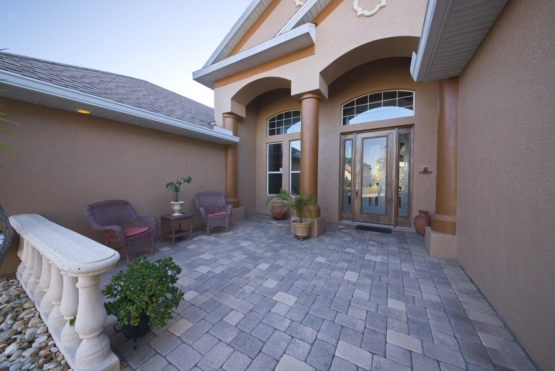 3965 Waterford Drive Rockledge, FL 32955 - Photo 3 of 50 Front Courtyard
