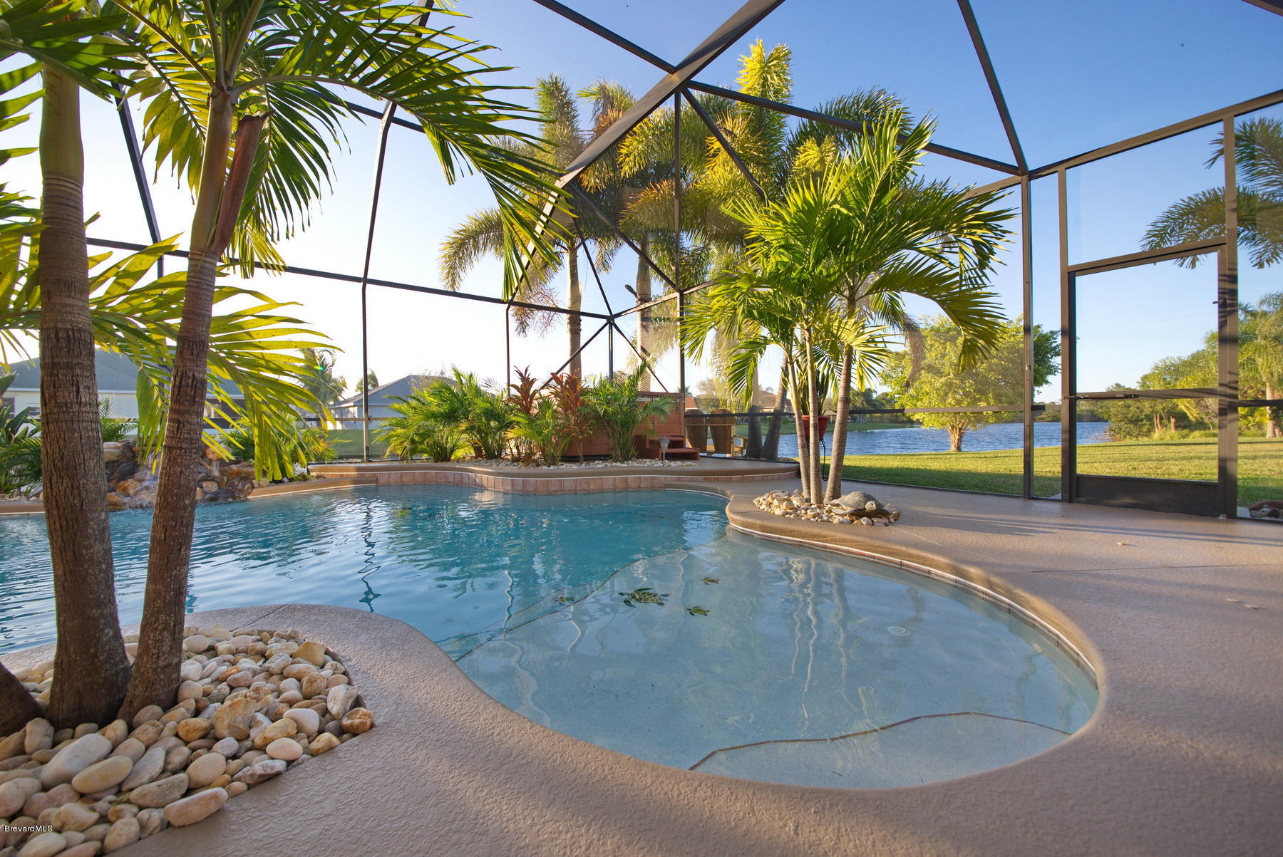 3965 Waterford Drive Rockledge, FL 32955 - Photo 45 of 50 Beach Entry Pool