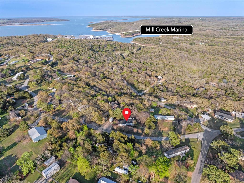 a view of a dry yard