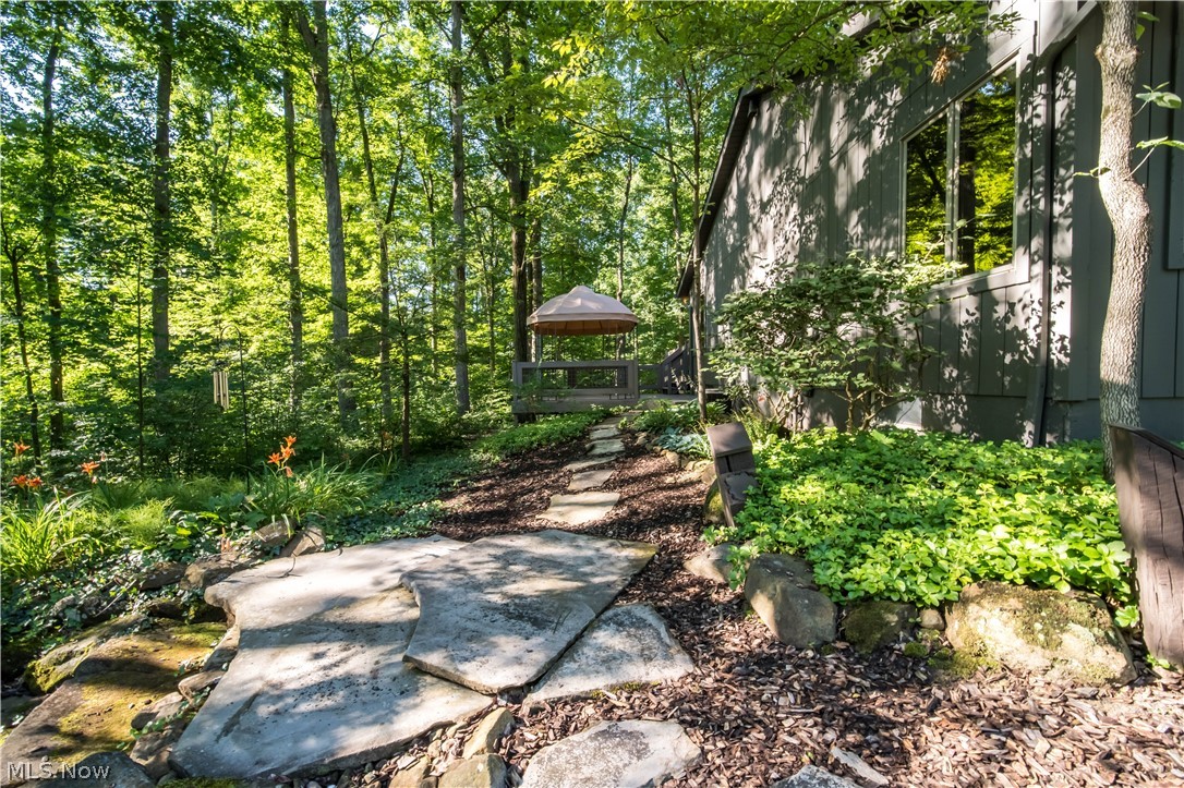 5119 Hattrick Road Ravenna, OH 44266 - Photo 28 of 33 View of yard featuring a gazebo