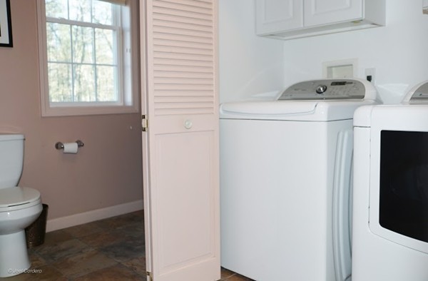 88 Fearing Hill Road Wareham, MA 02576 - Photo 18 of 29 a bathroom with a toilet and a sink