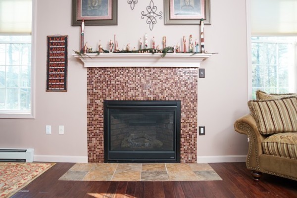 88 Fearing Hill Road Wareham, MA 02576 - Photo 7 of 29 a living room with furniture and a fireplace