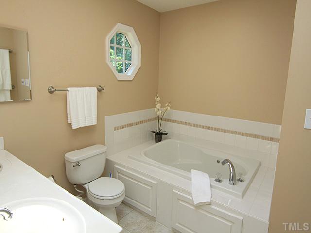 115 Equestrian Chase Rougemont, NC 27572 - Photo 8 of 12 a bathroom with a toilet and a sink