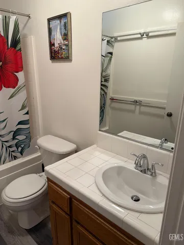 a bathroom with a sink and a toilet