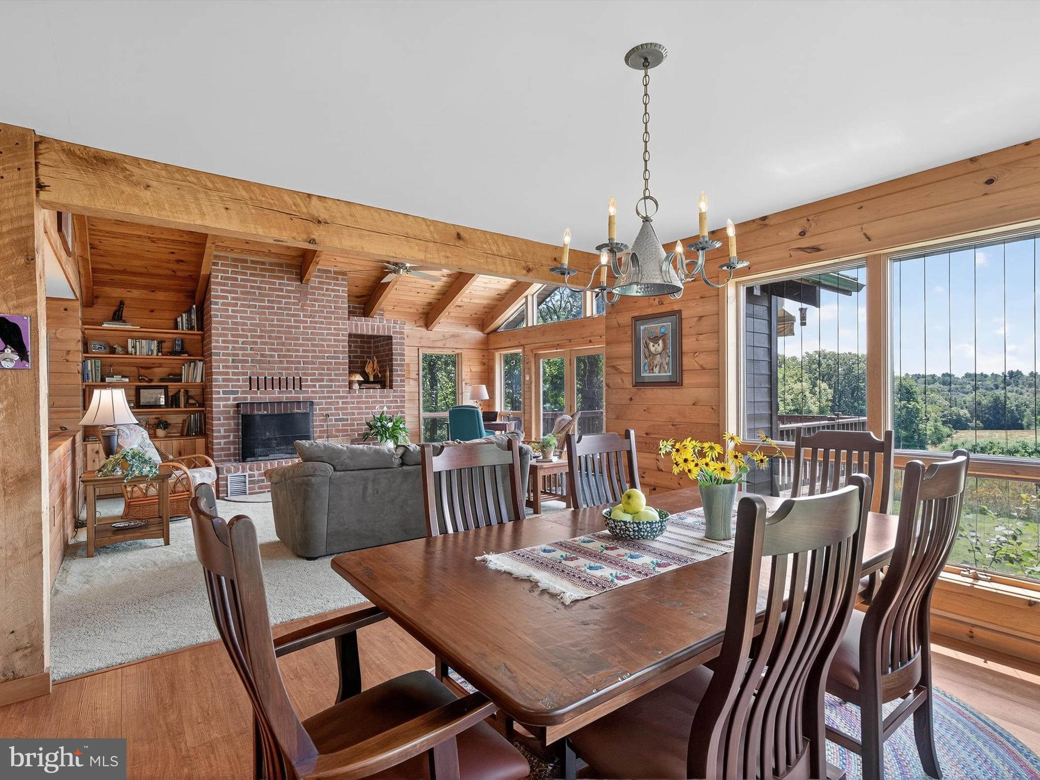 1494 Mountain Road Orrtanna, PA 17353 - Photo 5 of 80 a view of a dining room with furniture window and outside view